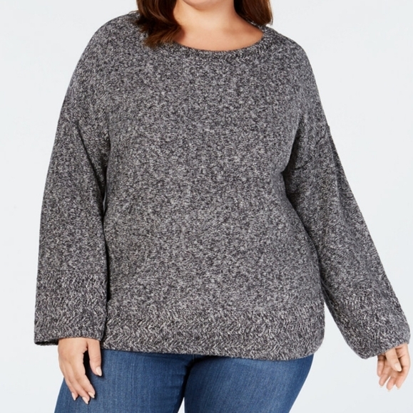Style & Co. Sweaters - NWOT Style & Co Relaxed Marled Sweater Size 2X